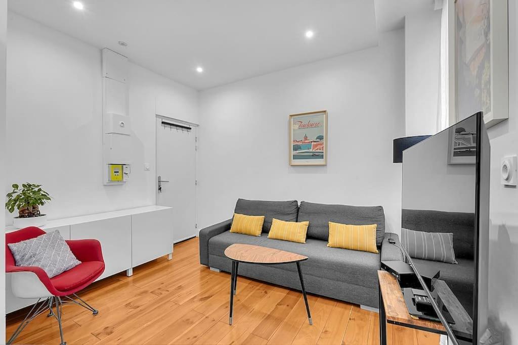 Le Cocon - T2 Cosy Hypercentre Avec Parking Apartment Toulouse Luaran gambar